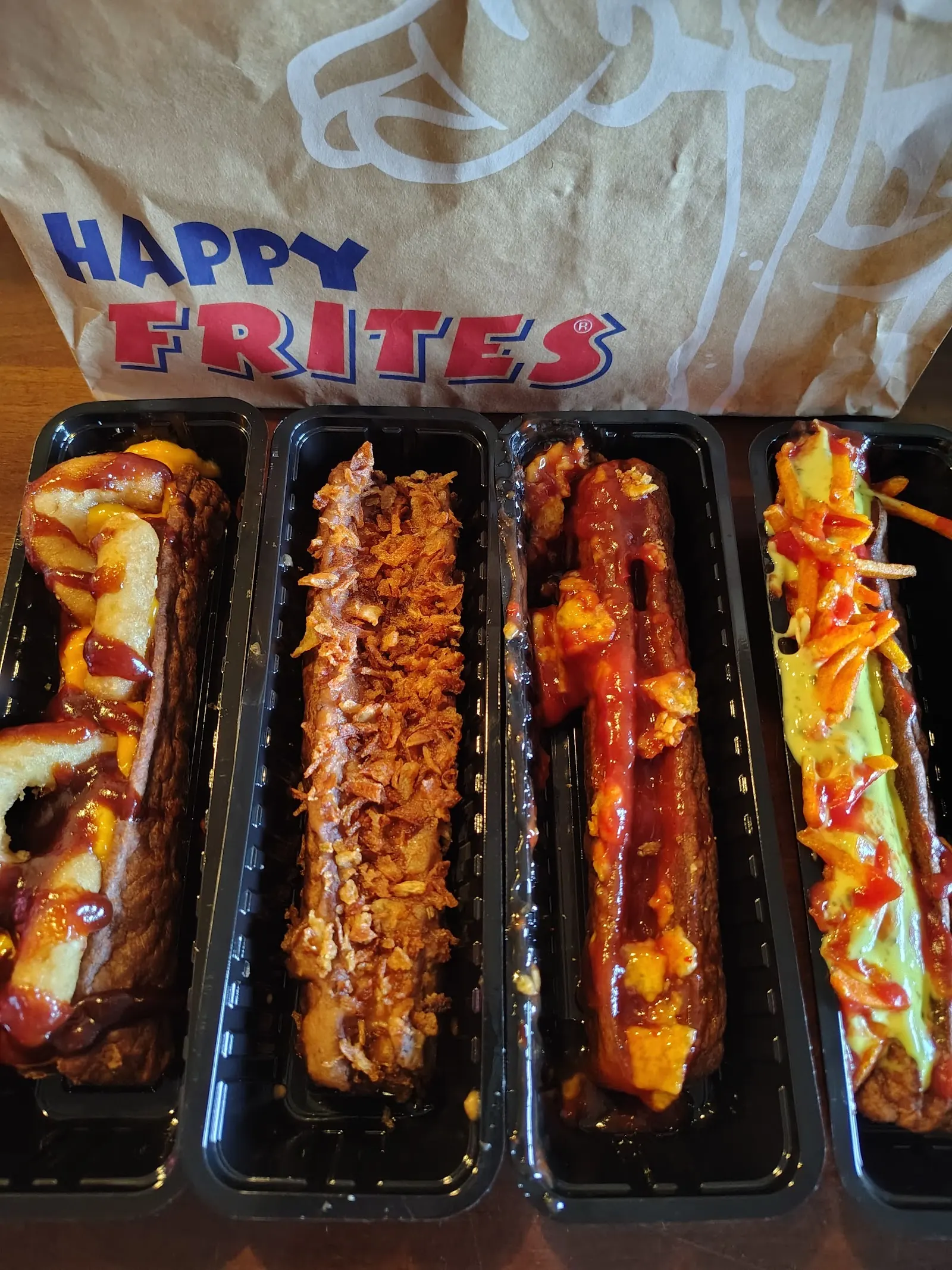 Drie frikandellen speciaal